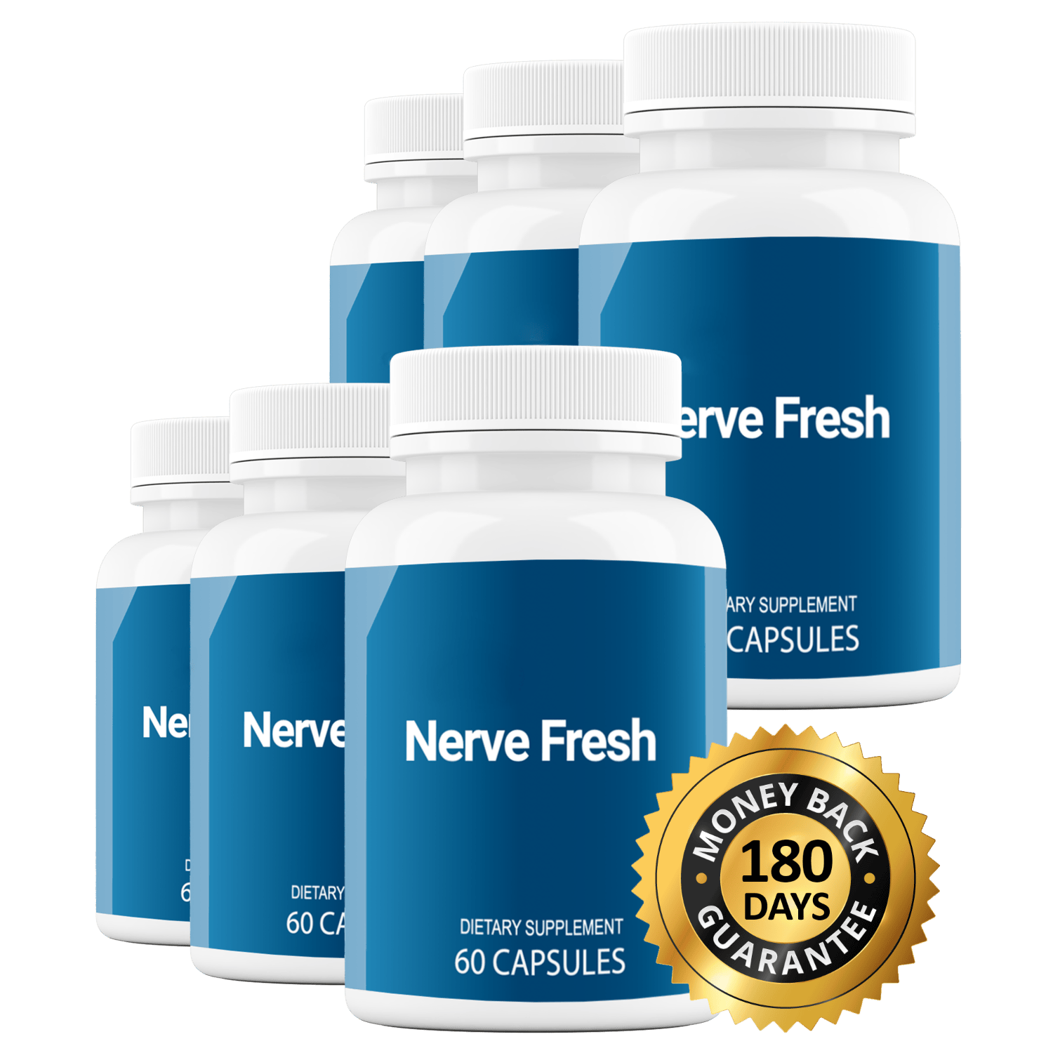 6 bottles of Nerve Fresh